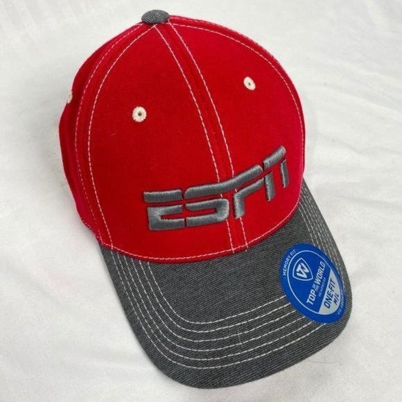 Espn Memory Fit Hat Gray 